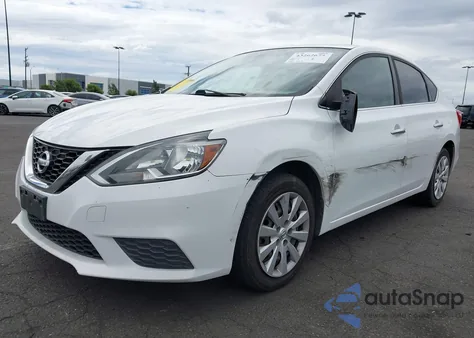 2016 Nissan Sentra Fe+ S/S/Sl/Sr/Sv из США, поврежденный, VIN 3N1AB7AP9GL666454